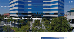 Desktop Screenshot of mainstreettowncenter.com
